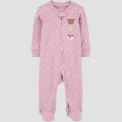 Carter's Just One You® Baby Girls' Forest Friends Sleep N' Play - Pink -Carter's Just One You®️ GUEST 03af3951 6cd1 4190 a588 b01fc99960e6