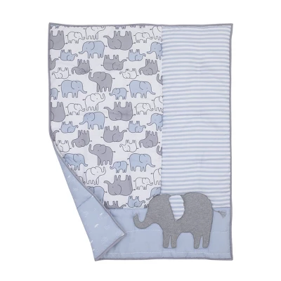 Elephant Crib Bedding Set - Blue - 4pc - Just One You® Made By Carter's 3 Elephant Crib Bedding Set - Blue - 4pc - Just One You® Made By Carter's
