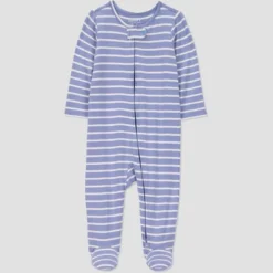 Carter's Just One You® Baby Boys' Stripe Comfy Soft Sleep N' Play - Blue -Carter's Just One You®️ GUEST 0de63977 aebd 4864 8062 942cac52add1