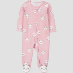 Carter's Just One You® Baby Girls' Panda Printed Sleep N' Play - Pink -Carter's Just One You®️ GUEST 17414988 ff3b 4c03 8414 0ba0787666a7