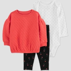 Carter's Just One You®️ Baby Girls' Floral Top & Bottom Set - Cream -Carter's Just One You®️ GUEST 1e47feff 8005 4ebc 8615 c2479b128dfb