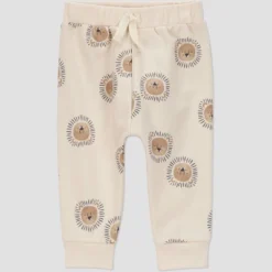 Carter's Just One You® Baby Boys' 4pc Lion Top & Bottom Set - Gray/Brown