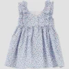 Carter's Just One You® Toddler Girls' Floral Dress - Blue