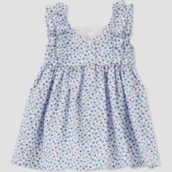 Carter's Just One You® Toddler Girls' Floral Dress - Blue