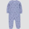Carter's Just One You® Baby Boys' Sports Printed Sleep N' Play -Blue