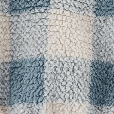 Carter's Just One You®️ Baby Boys' Plaid Sherpa Pullover & Bottom Set - Blue 6 Carter's Just One You®️ Baby Boys' Plaid Sherpa Pullover & Bottom Set - Blue - Image 4