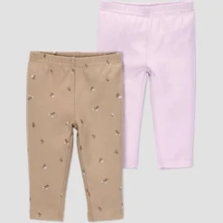Carter's Just One You® Baby Girls' 2pk Forest Pants - Purple -Carter's Just One You®️ GUEST 3f55687e d232 48c7 86d4 1f36512ecce3