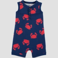 Carter's Just One You® Baby Boys' Crab Romper - Navy Blue/Red -Carter's Just One You®️ GUEST 52be4007 977c 4a7a a5d6 df7776c56be1