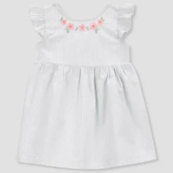 Carter's Just One You® Baby Girls' Striped Floral With Hat - Green