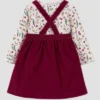 Carter's Just One You®️ Baby Girls' Floral Top & Skirtall Set - Burgundy 2 Carter's Just One You®️ Baby Girls' Floral Top & Skirtall Set - Burgundy -Carter's Just One You®️ GUEST 5357b37e 2322 461c 89e7 66dc23a425a0