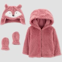 Carter's Just One You®️ Baby Fox Jacket - Pink 9 Carter's Just One You®️ Baby Fox Jacket - Pink -Carter's Just One You®️ GUEST 53cea3b7 4b67 4bc7 bb9e cea60618d434
