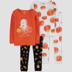 Carter's Just One You® Toddler Girls' Halloween Ghost Candy And Pumpkins Long Sleeve Pajama Set - Pink -Carter's Just One You®️ GUEST 5e3734ff 865f 493d 9020 477720a0a4c5