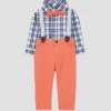 Carter's Just One You® Toddler Boys' Gingham Top & Bottom Set - Coral -Carter's Just One You®️ GUEST 60197098 538a 41af adb5 15bbd3095f71