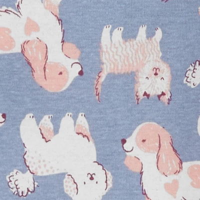 Carter's Just One You® Toddler Girls' Poodle And Puppies Long Sleeve Pajama Set - Pink 3 Carter's Just One You® Toddler Girls' Poodle And Puppies Long Sleeve Pajama Set - Pink