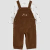 Carter's Just One You®️ Baby Boys' Reindeer Top & Overalls Set - Brown/Cream -Carter's Just One You®️ GUEST 6618988f e8e6 4736 a4ce ac34cbcb419d