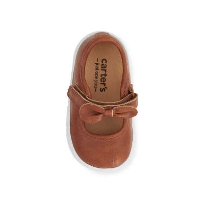 Carter's Just One You®️ Baby Girls' Sneakers - Brown 4 Carter's Just One You®️ Baby Girls' Sneakers - Brown - Image 2