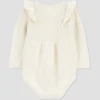 Carter's Just One You® Baby Girls' Ruffle Sweater Bubble Romper - Cream 2 Carter's Just One You® Baby Girls' Ruffle Sweater Bubble Romper - Cream -Carter's Just One You®️ GUEST 67230d8b 75c6 46f9 9d9c 56b76ac4f0f9