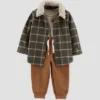 Carter's Just One You®️ Baby Boys' Plaid Shacket & Bottom Set - Brown -Carter's Just One You®️ GUEST 692430e9 2ca5 4010 9c4a 22d203619076