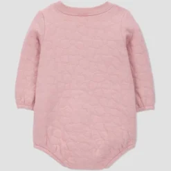 Carter's Just One You® Baby Girls' Quilted Bubble Romper - Pink