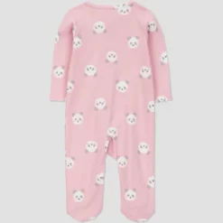 Carter's Just One You® Baby Girls' Panda Printed Sleep N' Play - Pink