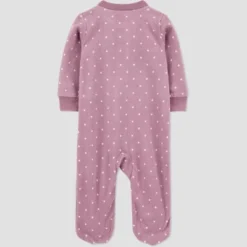 Carter's Just One You® Baby Girls' Fleece Forest Friends Sleep N' Play - Pink
