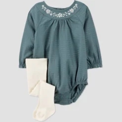 Carter's Just One You® Baby Girls' 2pc Embroidered Bubble Top & Bottom Set - Green 13 Carter's Just One You® Baby Girls' 2pc Embroidered Bubble Top & Bottom Set - Green -Carter's Just One You®️ GUEST 9107a6ba 1a0f 4997 95c8 3f43361cfe5d
