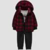 Carter's Just One You®️ Baby Boys' Buffalo Checkered Sherpa Top & Bottom Set -Carter's Just One You®️ GUEST 91a918c3 3501 48da 93a9 af35b9e68dcb
