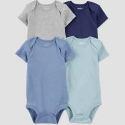 Carter's Just One You®️ Baby Boys' 4pk Short Sleeve Textured Solid Bodysuit -Carter's Just One You®️ GUEST 98699e58 2f82 4ece 8658 e20bcd73c1ce