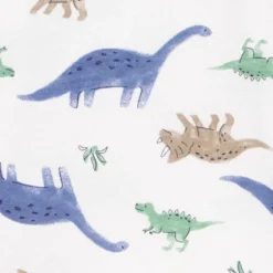 Carter's Just One You® Baby Boys' 3pk Dinos Long Sleeve Bodysuit - Green