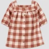 Carter's Just One You®️ Baby Girls' Gingham Dress - Brown -Carter's Just One You®️ GUEST 9dc06550 5478 4796 a5d9 f15852f97212