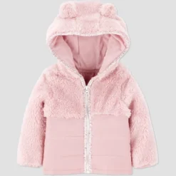Carter's Just One You® Baby Girls' Puffer Jacket - Pink -Carter's Just One You®️ GUEST a612753f 8e4c 4462 8b6c 2e6283f5fa6c