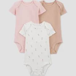 Carter's Just One You® Baby Girls' 3pk Floral Bodysuit - White 9 Carter's Just One You® Baby Girls' 3pk Floral Bodysuit - White -Carter's Just One You®️ GUEST b61b605c a700 48b0 be21 daf1b7930420