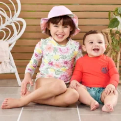 Carter's Just One You® Toddler Girls' 2pc Floral Rash Guard Set -Carter's Just One You®️ GUEST b85e4556 ca95 4ae4 827b 90a12d2de8ee