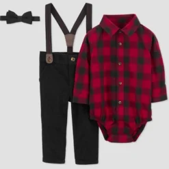 Carter's Just One You®️ Baby Boys' Plaid Top & Bottom Set - Red/Black 7 Carter's Just One You®️ Baby Boys' Plaid Top & Bottom Set - Red/Black -Carter's Just One You®️ GUEST b966205d 9df8 4786 b18e 7e4f487e4e3b