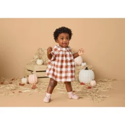 Carter's Just One You®️ Baby Girls' Gingham Dress - Brown -Carter's Just One You®️ GUEST bbb14958 1b86 4635 b622 ef81d1dc2a1b