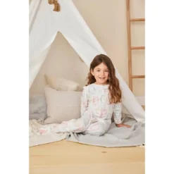 Carter's Just One You®️ Toddler Girls' 2pk Florals And Owls Fleece Footed Pajama - Ivory/Green -Carter's Just One You®️ GUEST bd2c3435 ad4a 45c9 948e 24abe88f6794