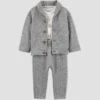 Carter's Just One You®️ Baby Boys' 3pc Forest Top & Bottom Set - Gray -Carter's Just One You®️ GUEST c34fe629 eeec 4188 ae23 172fbe93a06d
