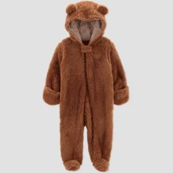 Carter's Just One You®️ Baby Girls' Bear Jumper - Brown -Carter's Just One You®️ GUEST c5aa8001 366e 4b64 b076 b90d3cf62d65
