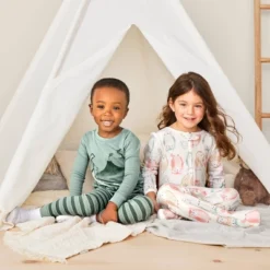 Carter's Just One You®️ Toddler Girls' 2pk Florals And Owls Fleece Footed Pajama - Ivory/Green -Carter's Just One You®️ GUEST c71a6760 f9ee 4c2c b427 ae0bbb820ea5