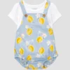 Carter's Just One You® Baby Girls' Lemon Bubble Overalls Set - Blue/Yellow 2 Carter's Just One You® Baby Girls' Lemon Bubble Overalls Set - Blue/Yellow -Carter's Just One You®️ GUEST d396c37c 8905 4517 9151 fa8d33f06b64