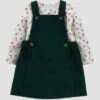 Carter's Just One You®️ Baby Girls' Floral Top & Skirtall Set - Dark Green/Gray -Carter's Just One You®️ GUEST d3e51c22 68f7 40a0 9d64 0a8617d26e97