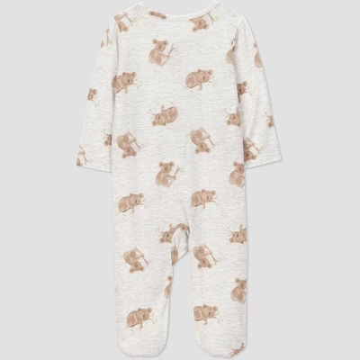 Carter's Just One You® Baby Koala Bear Comfy Soft Sleep N' Play - Heather Gray 3 Carter's Just One You® Baby Koala Bear Comfy Soft Sleep N' Play - Heather Gray