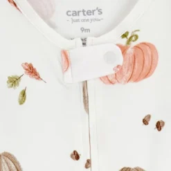 Carter's Just One You® Baby Fall Pumpkins Comfy Soft Sleep N' Play - Cream -Carter's Just One You®️ GUEST e3879ecc bff3 4330 aa2c e071ff46be3f