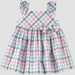 Carter's Just One You® Baby Girls' Plaid Dress - Pink/Blue