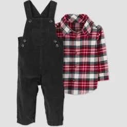 Carter's Just One You®️ Baby Boys' Plaid Top & Overalls Set - Green/Red 9 Carter's Just One You®️ Baby Boys' Plaid Top & Overalls Set - Green/Red -Carter's Just One You®️ GUEST e4c55940 0600 4831 8828 891fd4505985
