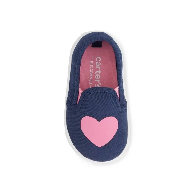 Carter's Just One You®️ Baby Boat Shoes - Blue 3 4 Carter's Just One You®️ Baby Boat Shoes - Blue 3 - Image 2