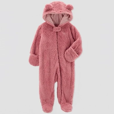 Carter's Just One You®️ Baby Girls' Bear Jumper - Pink 4 Carter's Just One You®️ Baby Girls' Bear Jumper - Pink - Image 2