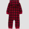 Carter's Just One You® Baby Boys' Buffalo Checkered Bear Jumpsuit - Red -Carter's Just One You®️ GUEST fd57e29f bc18 4799 963a 6370a82f5c49