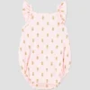 Carter's Just One You® Baby Girls' Pineapple Textured Romper - Pink -Carter's Just One You®️ GUEST ff48ef5d 3b54 4e53 8ab1 ce0d771318f6