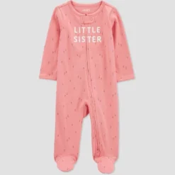 Carter's Just One You®️ Baby Girls' Floral Little Sister Sleep N' Play - Pink 7 Carter's Just One You®️ Baby Girls' Floral Little Sister Sleep N' Play - Pink -Carter's Just One You®️ GUEST ff6b1d93 d29f 477b a992 88e3ebb2ef3b